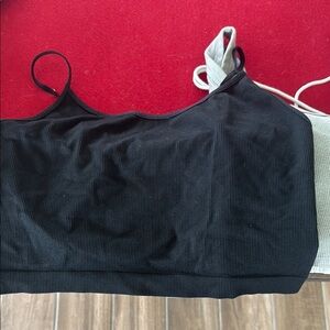 Target Black and Gray Crop Tops